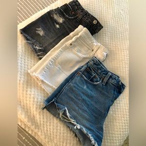 Bundle of three Abercrombie and Fitch shorts!